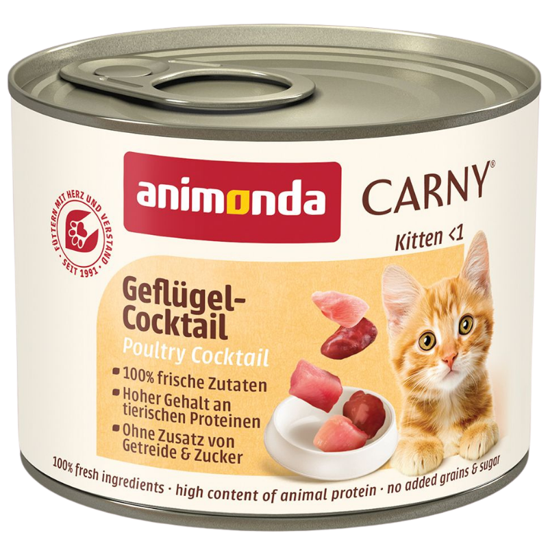 animonda Carny Kitten Geflügel-Cocktail 200 g