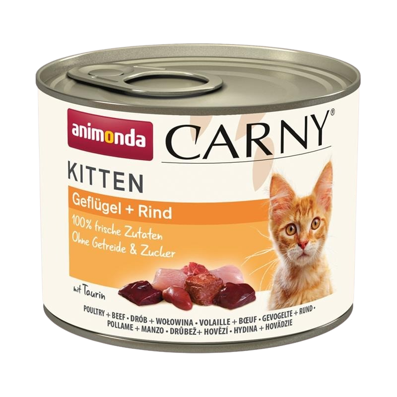 animonda Carny Kitten Geflügel & Rind 200 g
