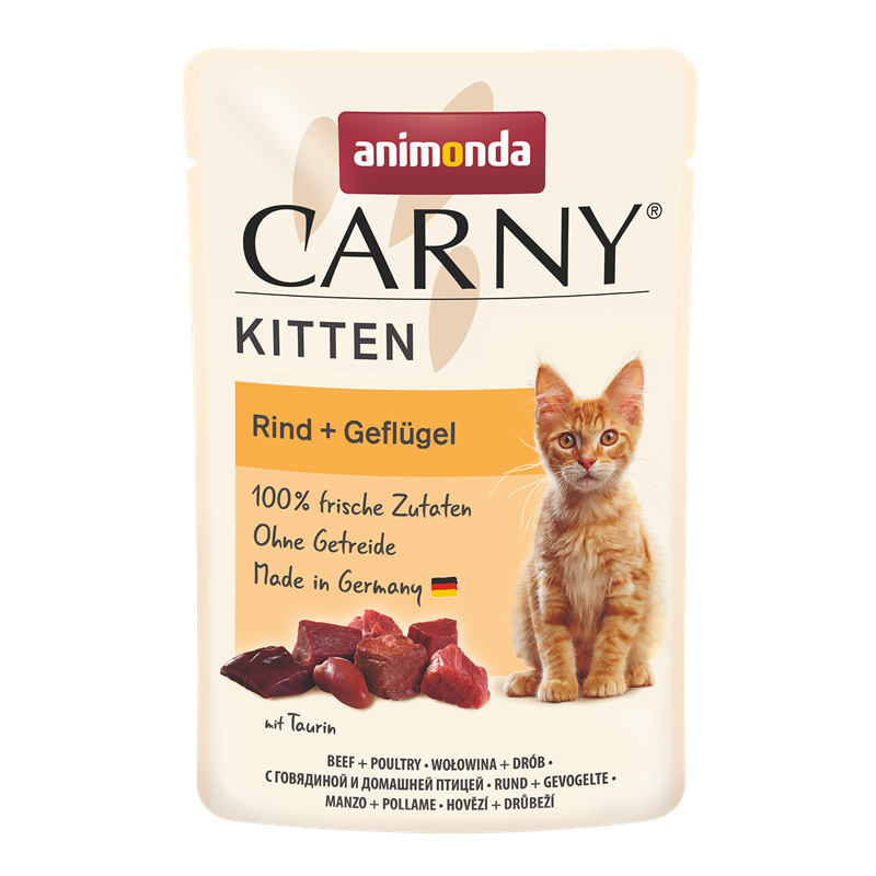 animonda Carny Kitten Rind  & Geflügel 85 g