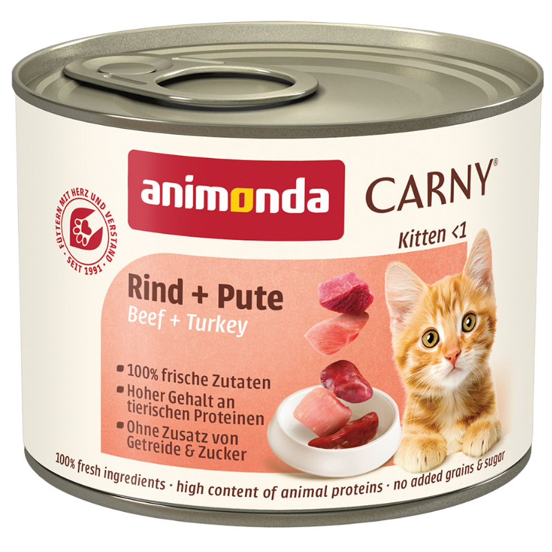 animonda Carny Kitten Rind & Pute 200 g