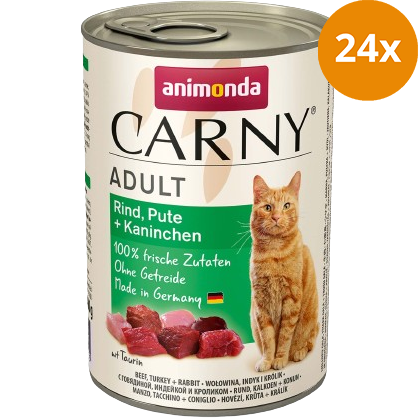 animonda Carny Rind, Pute + Kaninchen 400 g