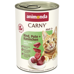 animonda Carny Rind, Pute + Kaninchen 400 g