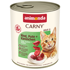 animonda Carny Rind, Pute + Kaninchen 800 g
