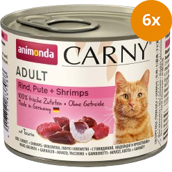animonda Carny Rind, Pute + Shrimps 200 g