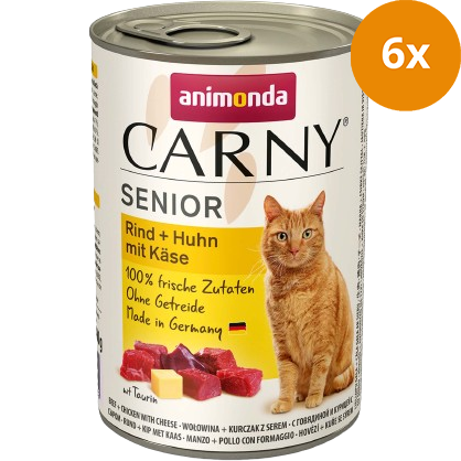animonda Carny Senior Rind & Huhn & Käse 400 g