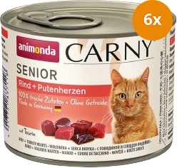 animonda Carny Senior Rind & Putenherzen 200 g