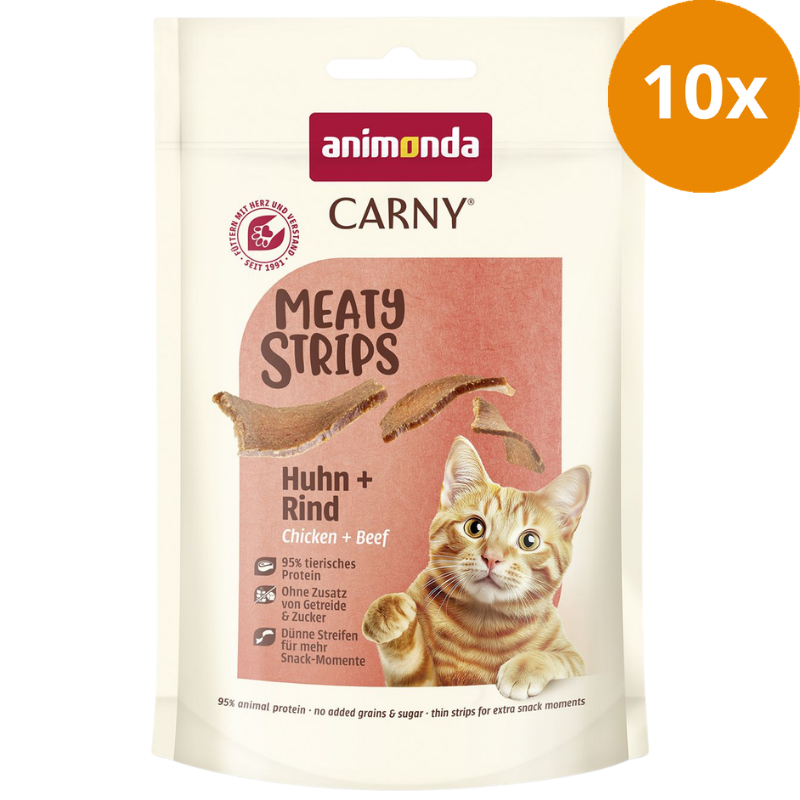 Animonda Carny Snack Meat Yummies Adult Huhn & Rind 50 g