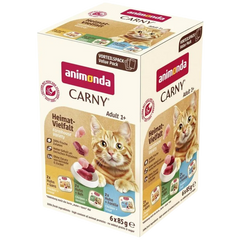 Animonda Cat Carny Adult Heimat-Vielfalt 6 x 85 g