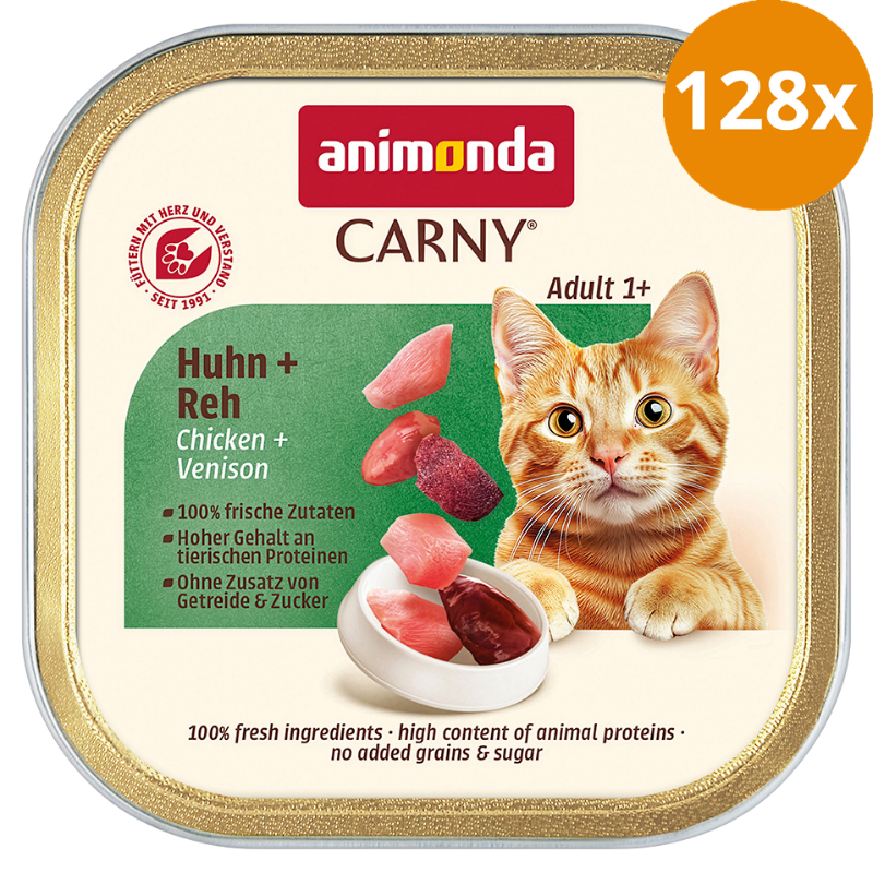 Animonda Cat Carny Adult Huhn & Reh 85 g