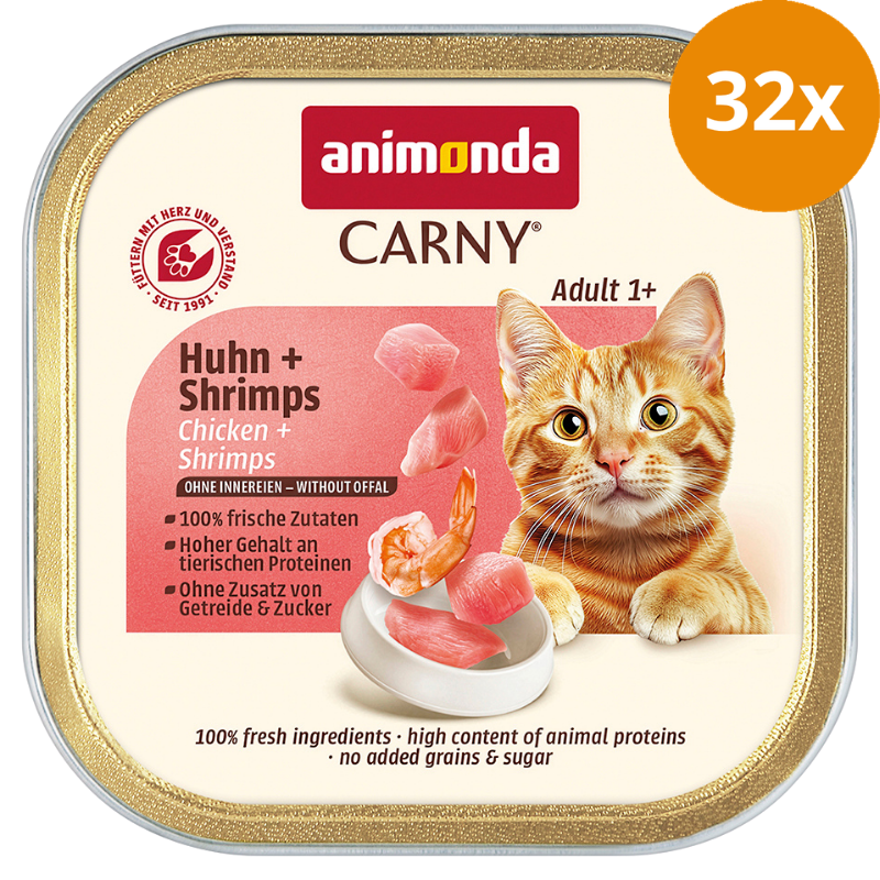 Animonda Cat Carny  Adult Huhn & Shrimps 85 g