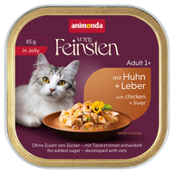 Animonda Cat vom Feinsten in Jelly Adult mit Huhn & Leber 85 g
