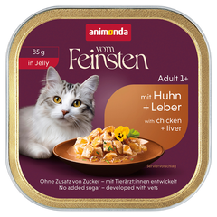 Animonda Cat vom Feinsten in Jelly Adult mit Huhn & Leber 85 g
