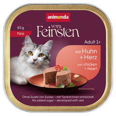 Animonda Cat vom Feinsten Adult Pâté mit Huhn & Herz 85 g