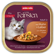 Animonda Cat vom Feinsten in Sauce Adult mit Huhn & Leber 85 g