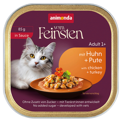 Animonda Cat vom Feinsten in Sauce Adult mit Huhn & Pute 85 g