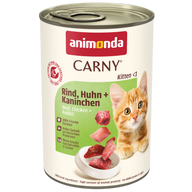 animonda Dose Carny Kitten Rind, Huhn & Kaninchen 400 g