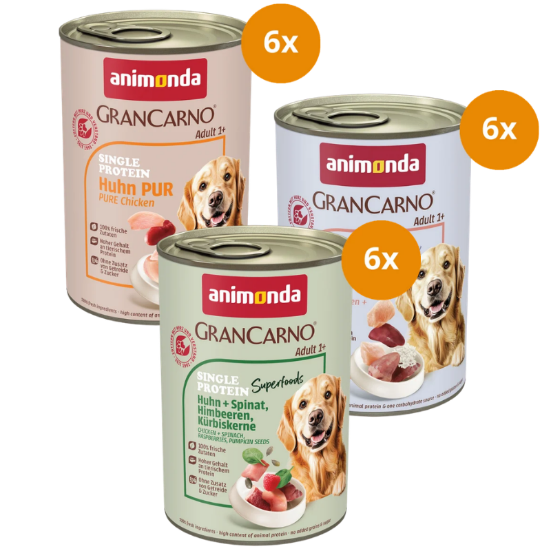 animonda GranCarno 400 g - Mix Sparpaket