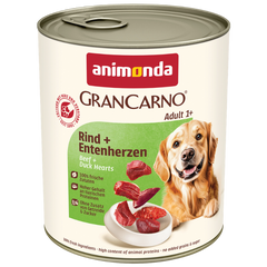 animonda GranCarno Adult Rind & Entenherzen 800 g