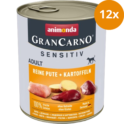 animonda GranCarno Adult Sensitiv Reine Pute & Kartoffeln 800 g