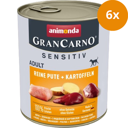 animonda GranCarno Adult Sensitiv Reine Pute & Kartoffeln 800 g