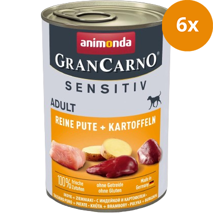 animonda GranCarno Adult Sensitiv Reine Pute & Kartoffeln 400 g