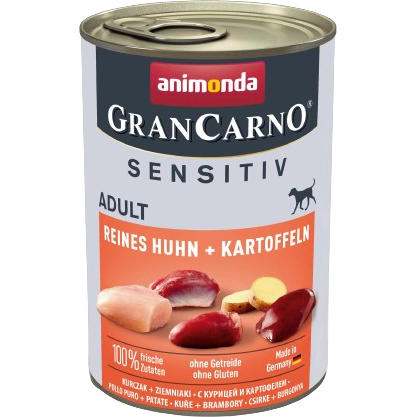 animonda GranCarno Adult Sensitiv Reines Huhn & Kartoffeln 400 g