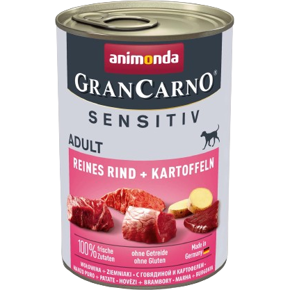 animonda GranCarno Adult Sensitiv Reines Rind & Kartoffeln 400 g