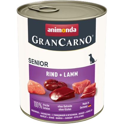 animonda GranCarno Senior Rind + Lamm 800 g