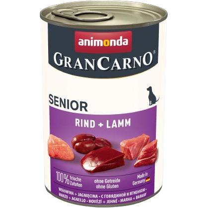 animonda GranCarno Senior Rind + Lamm 400 g