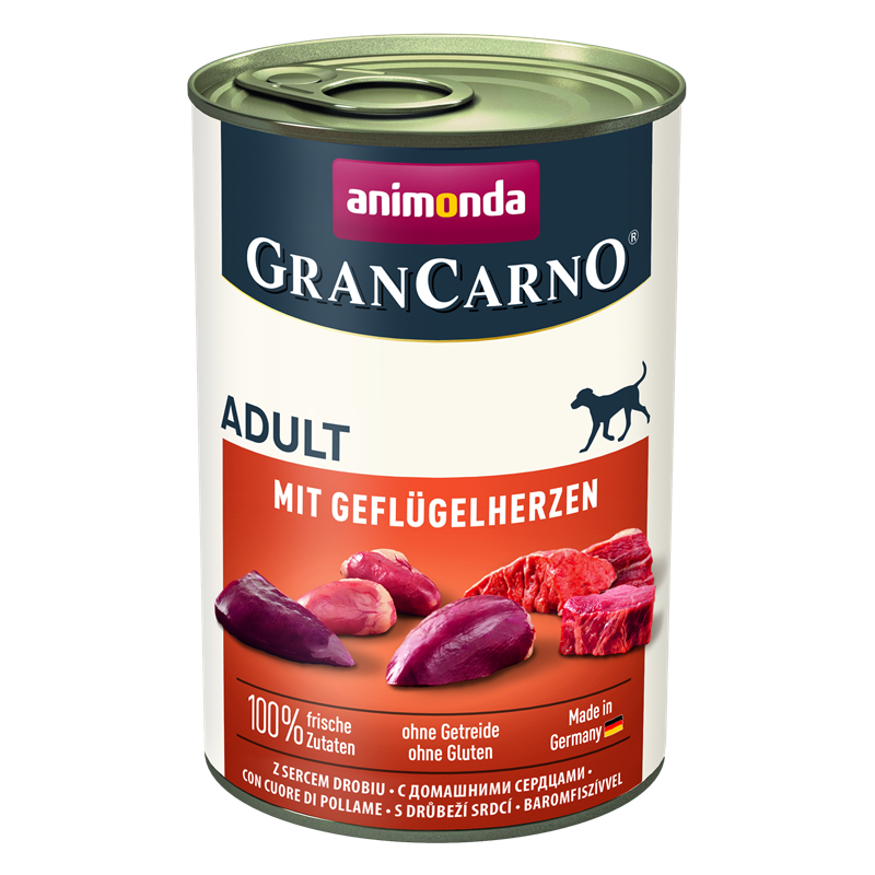 animonda GranCarno Adult Geflügelherzen 400 g