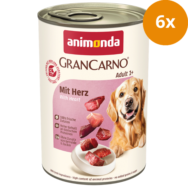animonda GranCarno Adult mit Herz 400 g