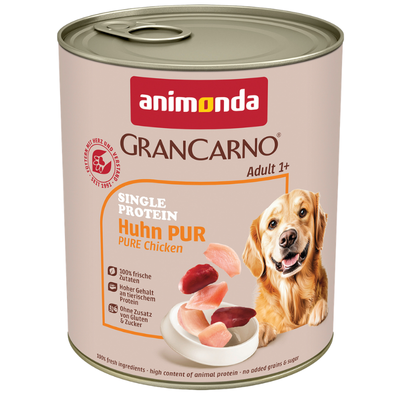 animonda GranCarno Adult Huhn pur 800 g