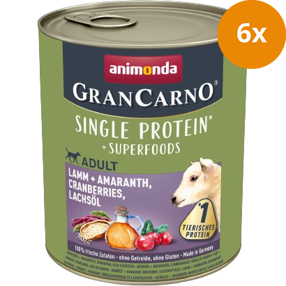 animonda GranCarno Adult Superfoods Lamm 800 g