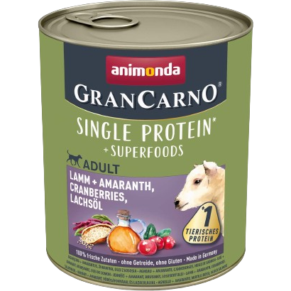 animonda GranCarno Adult Superfoods Lamm 800 g