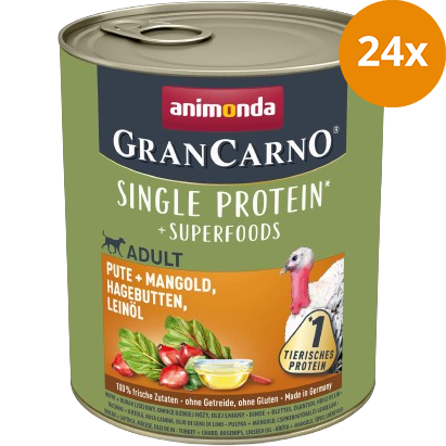 animonda GranCarno Adult Superfoods Pute 800 g
