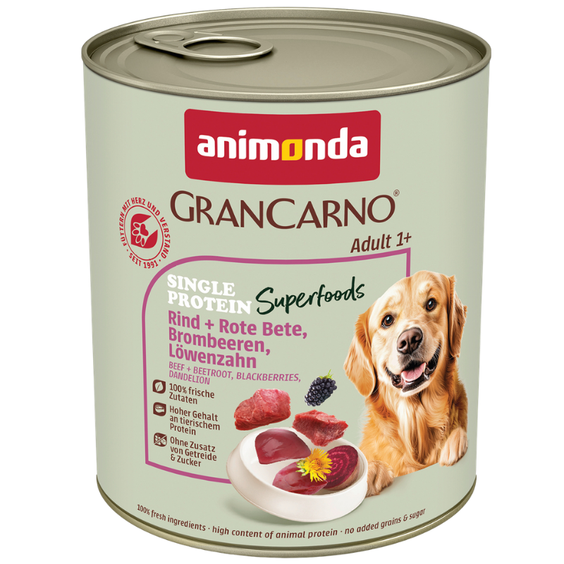 animonda GranCarno Adult Superfoods Rind 800 g