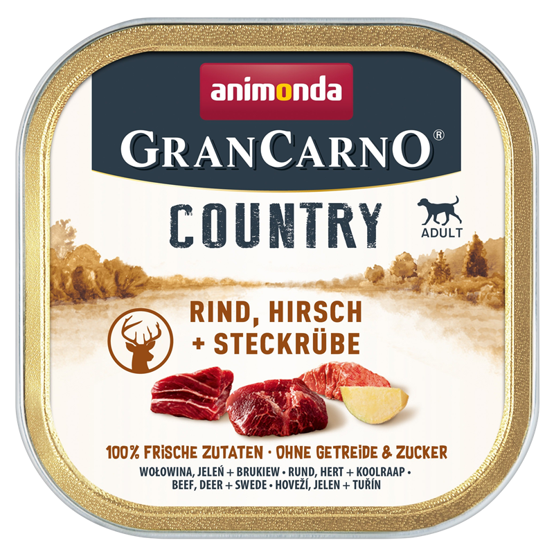 animonda GranCarno Country Rind, Hirsch & Steckrübe 150 g günstig kaufen