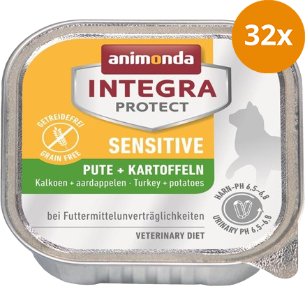 animonda Integra Protect Cat Sensitive Pute + Kartoffeln 100 g