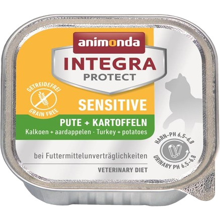 animonda Integra Protect Cat Sensitive Pute + Kartoffeln 100 g