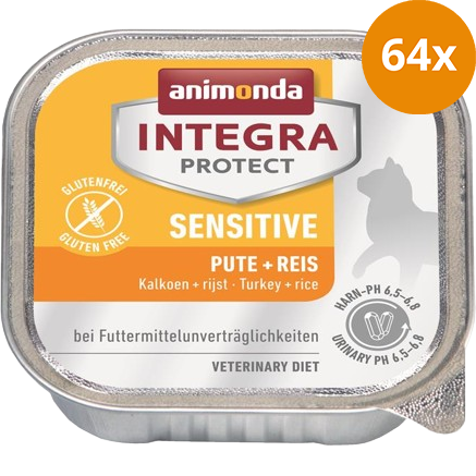 animonda Integra Protect Cat Sensitive Pute + Reis 100 g