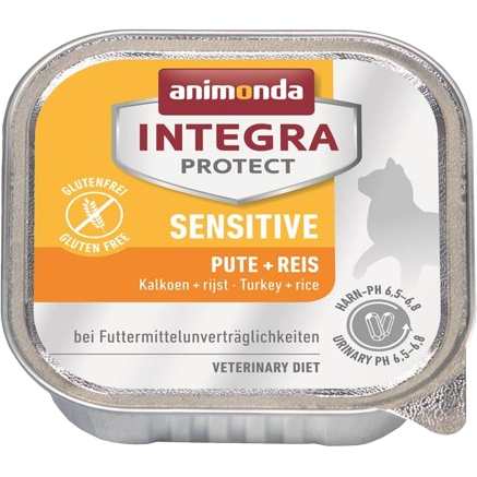 animonda Integra Protect Cat Sensitive Pute + Reis 100 g