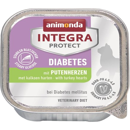 animonda Integra Protect Diabetes Putenherzen 100 g