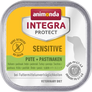 animonda Integra Protect Dog Sensitive Pute + Pastinaken 150 g