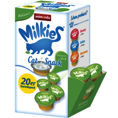 animonda Milkies Vorratspack Balance mit Vitamin D & E 300 g