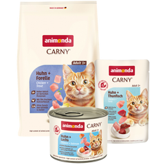 Probierpaket animonda Carny Adult Huhn & Fisch