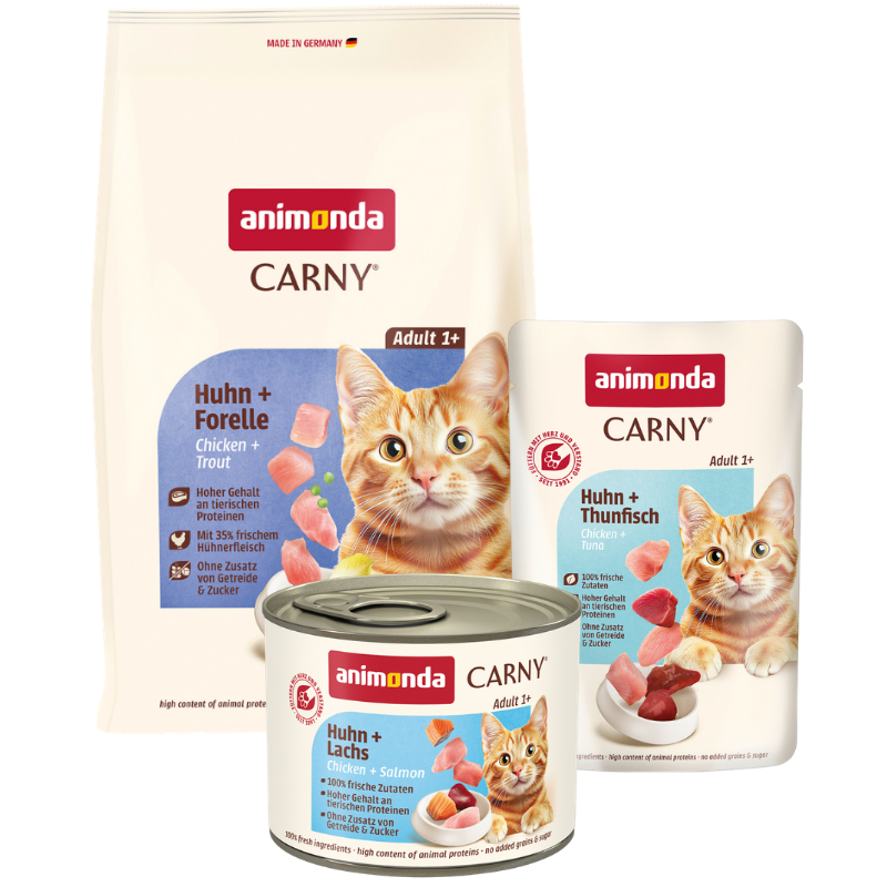 Probierpaket animonda Carny Adult Huhn & Fisch
