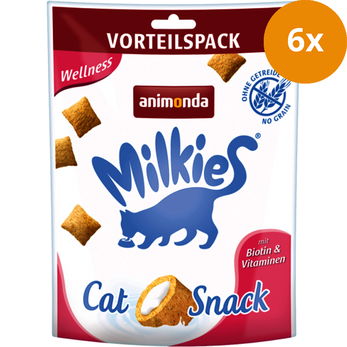 animonda Snack Milkie Knusperkissen Wellness 120 g
