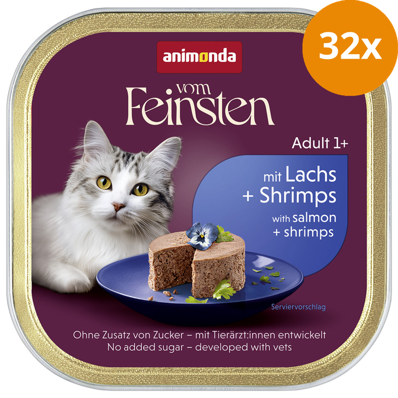 animonda Vom Feinsten Lachs & Shrimps 100 g
