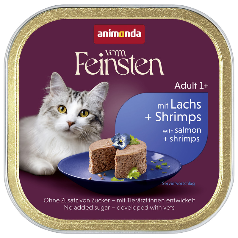 animonda Vom Feinsten Lachs & Shrimps 100 g