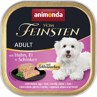 animonda Vom Feinsten Adult mit Schlemmerkern Huhn, Ei + Schinken 150 g